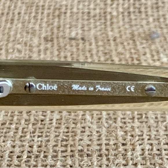 CHLOE Magnolia Gradient Sunglasses Soft Square Frames Brown Gradient Lenses - Picture 9 of 14